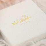 Amelia Disc Gold Actual Handwriting Link Bracelet