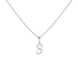 Roman Initial Curb Necklace