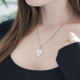 Molly Heart Paw / Nose Print Necklace