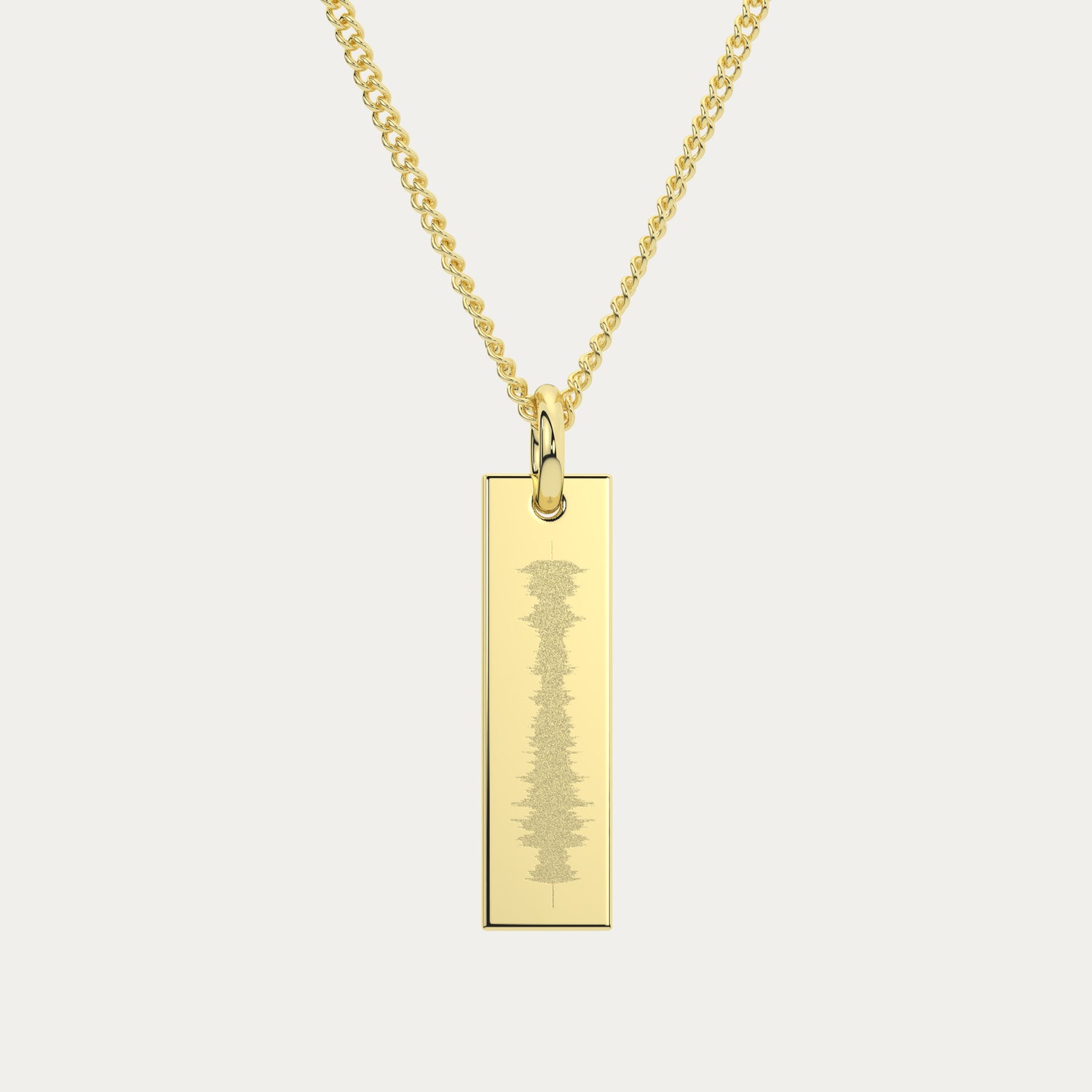 Eliza Gold Soundwave Necklace