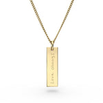 Eliza Gold Actual Handwriting Necklace [engraver]
