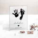 Handprint / Footprint A6 Acrylic Block