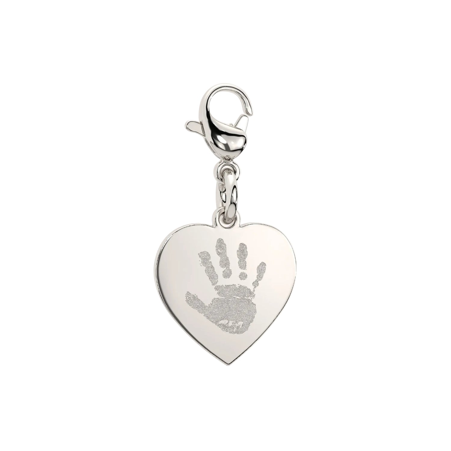 Molly Heart Handprint / Footprint Charm