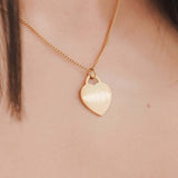 Lucy Heart Soundwave Necklace