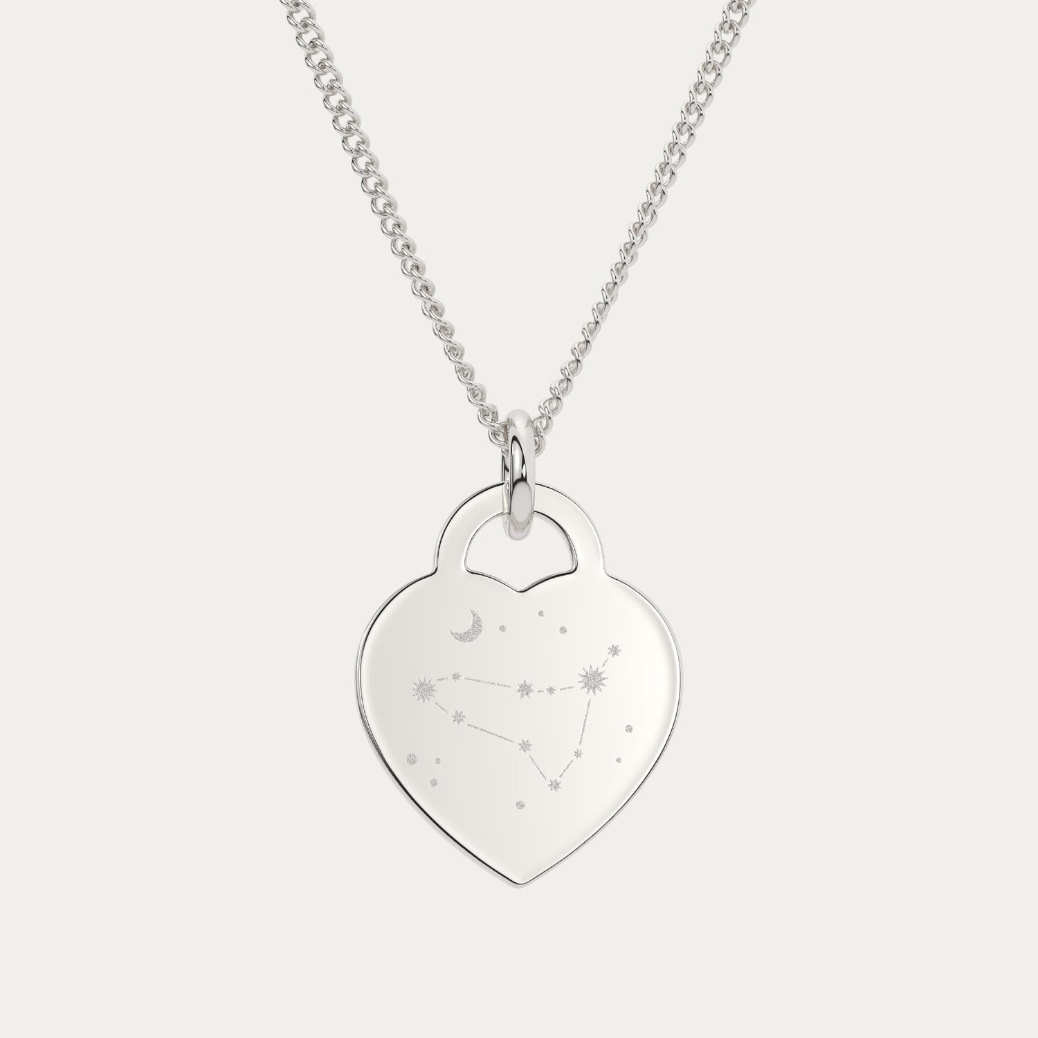 Lucy Heart Zodiac Constellation Necklace