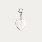 Molly Heart Birth Flower Charm
