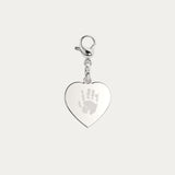 Molly Heart Handprint / Footprint Charm