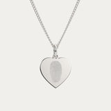 Molly Heart Fingerprint Necklace