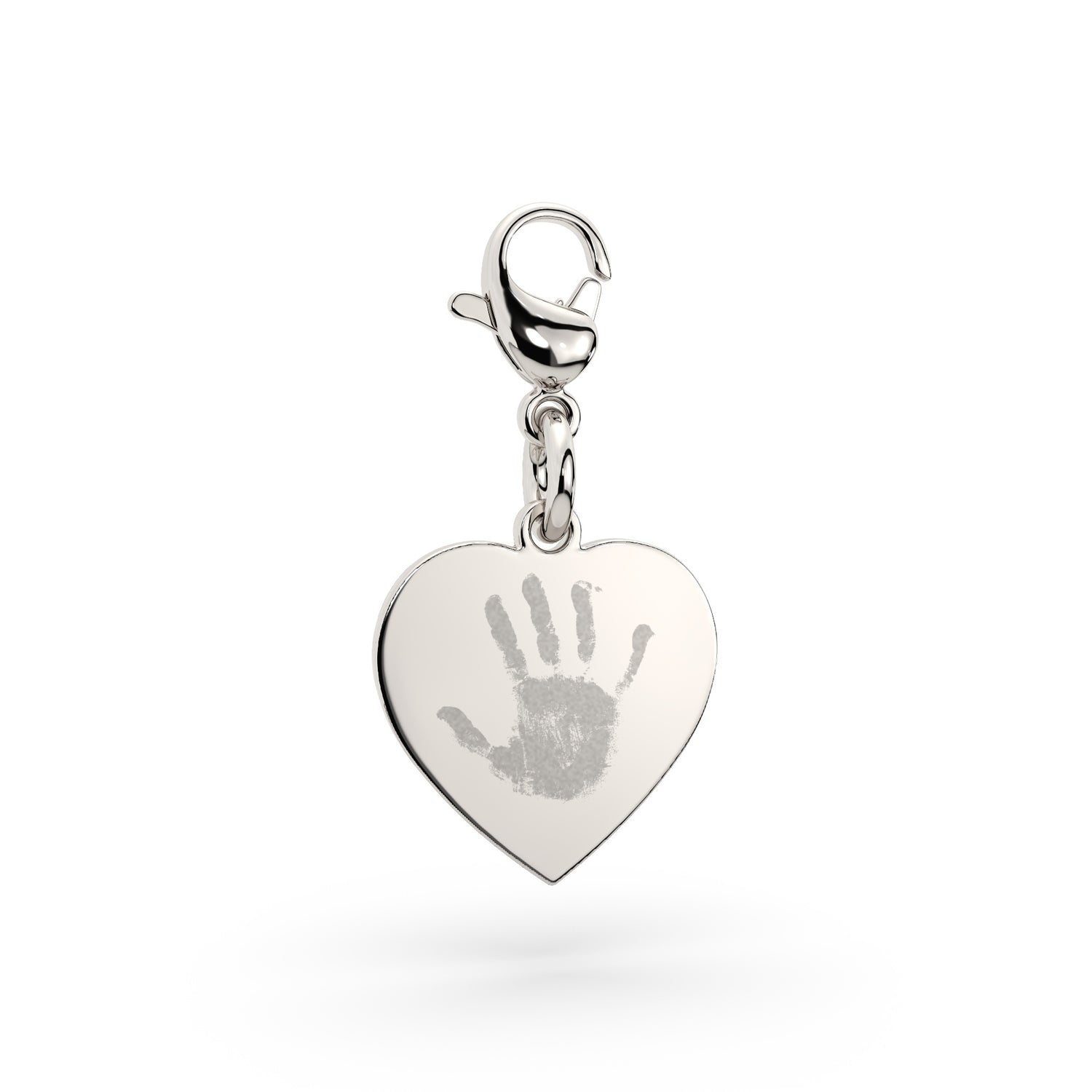 Molly Heart Handprint / Footprint Charm [engraver]