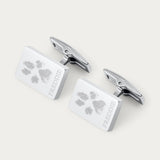 Rectangle Paw / Nose Print Cufflinks