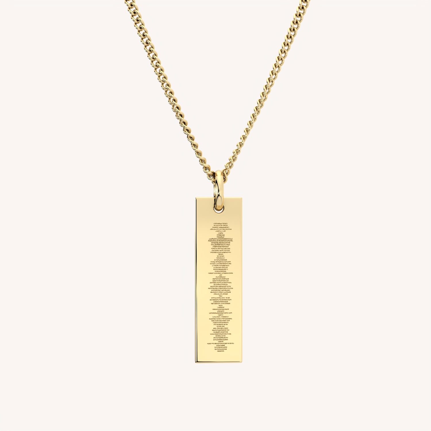 Eliza Gold Soundwave Necklace