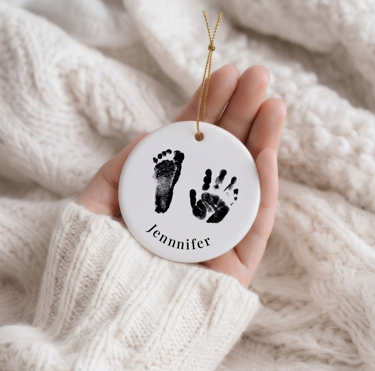 Handprint / Footprint Tree Decoration