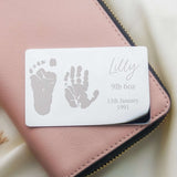 Handprint / Footprint Keepsake Card